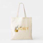 Tasje 'Honey' Tote Bag (Achterkant)
