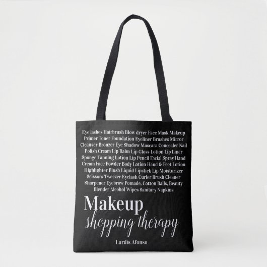 Tasje Make-up Winkel Therapie Tote Bag (Voorkant)