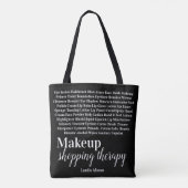 Tasje Make-up Winkel Therapie Tote Bag (Achterkant)