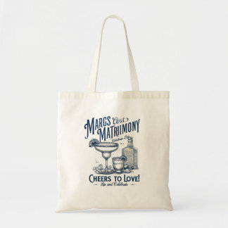Tasje 'Margs and Matrimony' | Huwelijksfeestcadeau Tote Bag