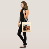 Tasje met afbeelding van een vospaard tote bag (Voorkant (model))
