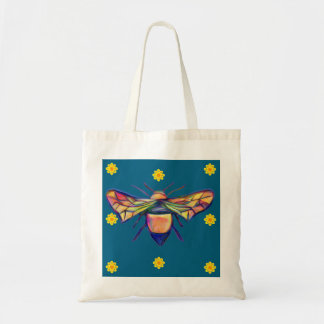 Tasje met Bij en Bloem Tote Bag