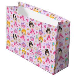 Tasje met cadeautjes voor kleine prinses