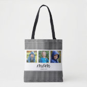 Tasje met drie foto's voor mama tote bag (Voorkant)