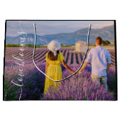 Tasje met foto 'Love Blooms' (Voorkant)