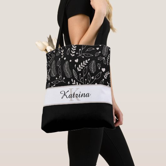 Tasje met gepersonaliseerde naam tote bag (Dichtbij)