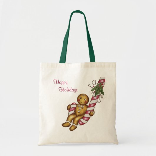 Tasje met Gingerbread Boy Tote Bag (Voorkant)