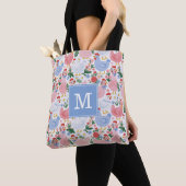Tasje met grillige kippen tote bag (Dichtbij)