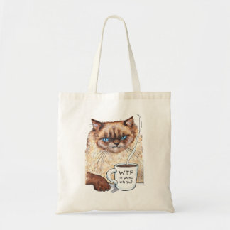 Tasje met Grumpy Cat Tote Bag