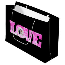 Tasje met liefdesfoto als cadeau