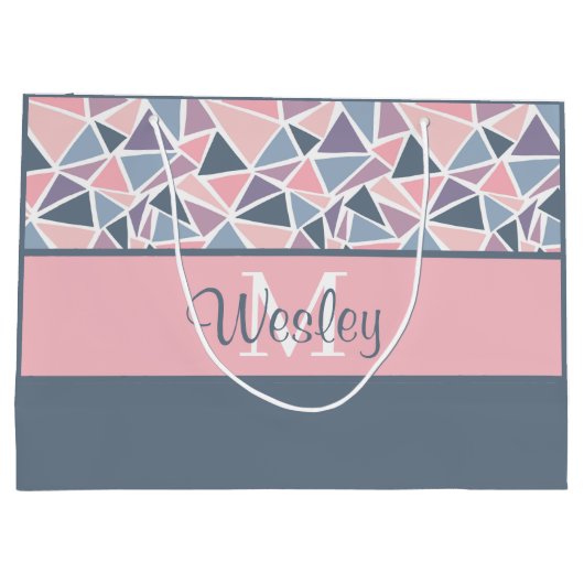 Tasje met monogram (Achterkant)