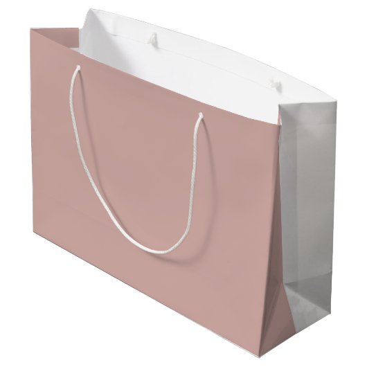 Tasje met monogram als cadeau (Achterkant Gekanteld)