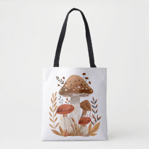 Tasje met Noorse paddenstoelen Tote Bag