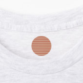 Tasje met ontwerp van stille luxe designer labels (Aangebracht)