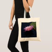 Tasje met paarse lotus waterlelie tote bag (Voorkant (product))