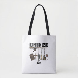 Tasje met 'Verwend aan Jezus' opdruk Tote Bag