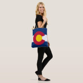 Tasje met vlag van Colorado Tote Bag (Op model)