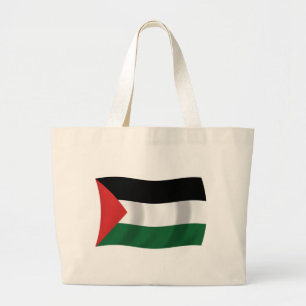 Tasje met vlag van de Palestijnse Autoriteit Grote Tote Bag