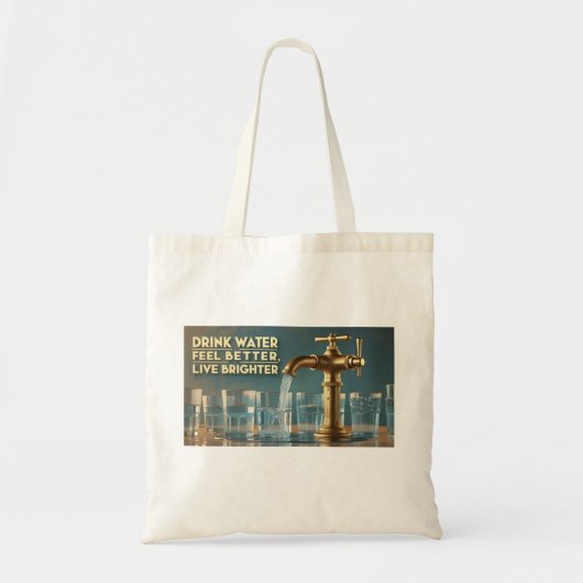 Tasje - Mindful leven. Tote Bag (Voorkant)