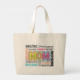 Tasje-Moederdag Cadeau Boodschappentas Grote Tote Bag