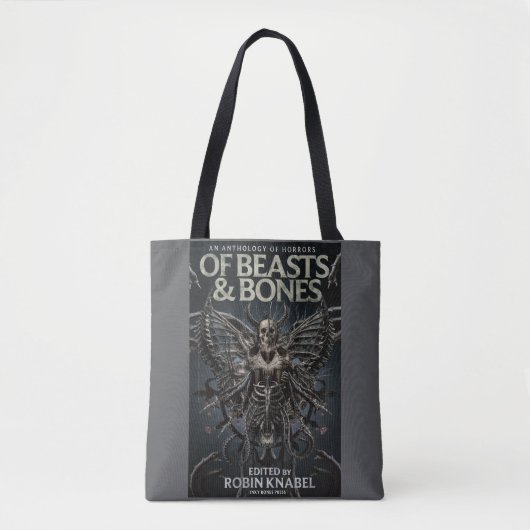 Tasje 'Of Beasts & Bones' Tote Bag (Voorkant)