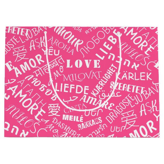 Tasje Tekst Liefde Kies Kleur (Voorkant)