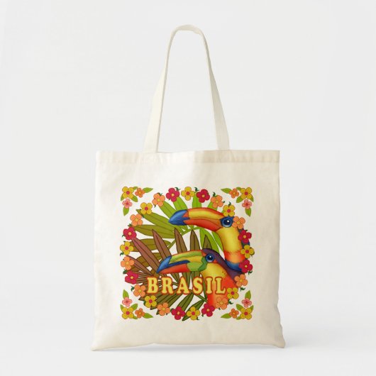 Tasje van Brasil Toucans Tote Bag (Voorkant)