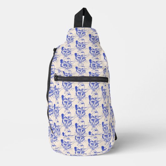 Tasje voor katjes sling bag (Voorkant)