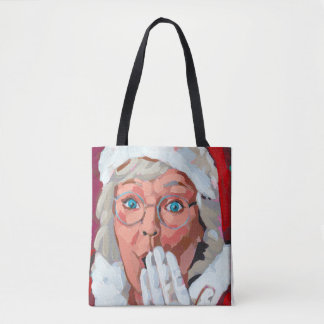 Tasje voor meneer en mevrouw Kerstman Tote Bag