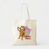 Tasje voor Monkey Bingo Koningin Tote Bag (Voorkant)