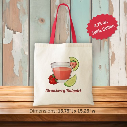 Tasje voor Strawberry Daiquiri Tote Bag