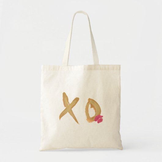 Tasje voor vrouwen met knuffel- en kuslippen XO Tote Bag (Voorkant)