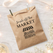 Tasjes als bruidsfeestcadeautje 'Fresh Off the Mar Bedankzakje (Geknipt)