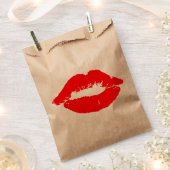 TASJES VOOR AFGESTUDERDENPARTY ROOD GELAKTE LIPPEN BEDANKZAKJE (Geknipt)