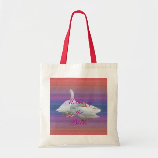 Tasjes voor de moeder van de bruid of bruidegom vo tote bag (Voorkant)