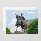 Tasjkent, Oezbekistan Briefkaart (Voorkant / Achterkant)