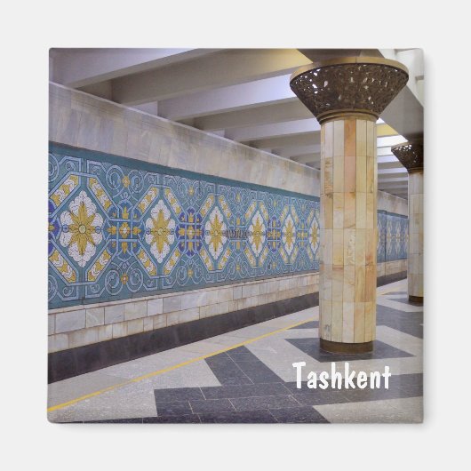 Tasjkent, Oezbekistan Magneet (Voorkant)