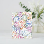 Tasjkent Oezbekistan Stadsplattegrond Briefkaart (Staand voorkant)