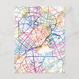 Tasjkent Oezbekistan Stadsplattegrond Briefkaart