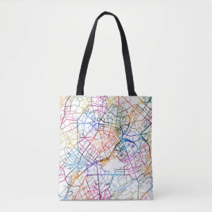 Tasjkent Oezbekistan Stadsplattegrond Tote Bag
