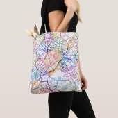 Tasjkent Oezbekistan Stadsplattegrond Tote Bag (Dichtbij)