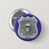 Task Force Zombie - brigadier Badge Ronde Button 5,7 Cm (Voorkant /achterkant)