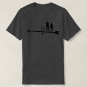 Taskmaster Hand Drawn Weather Vane with Alex Horne T-shirt (Design voorkant)