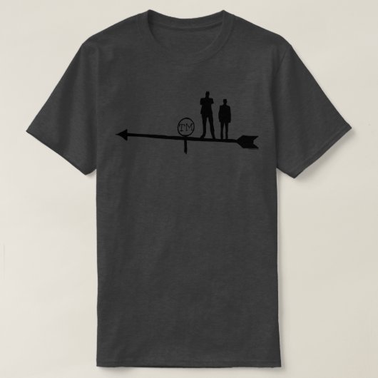 Taskmaster Hand Drawn Weather Vane with Alex Horne T-shirt (Design voorkant)