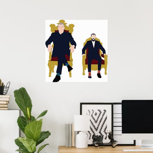Taskmaster TV Show UK Dave TShirt Poster (Thuiskantoor)