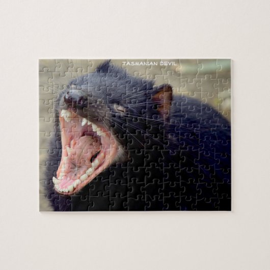 Tasmaanse Duivel Australië Legpuzzel (Horizontaal)