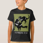 Tasmaanse duivel - bedreigd t-shirt (Voorkant)