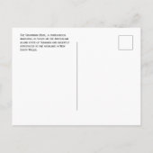 Tasmaanse duivel in gras, Tasmanië, Australië Briefkaart (Achterkant)