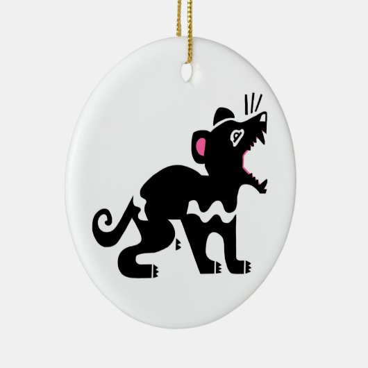 Tasmaanse duivel keramisch Ornament (Rechts)