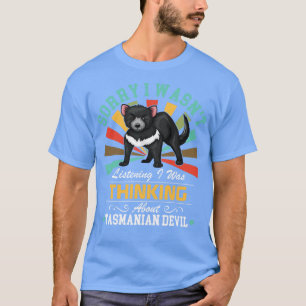 Tasmaanse duivel liefhebbers Sorry dat ik niet lui T-shirt